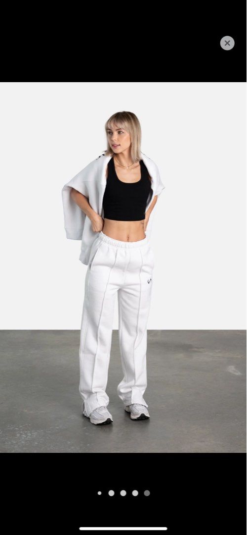 White sweatpants xs new arrivals
