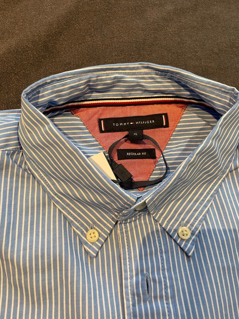 Tommy hilfiger striped shirt best sale