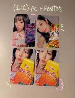 TWICE x Oishi Ver 2 Snacktacular Photocards