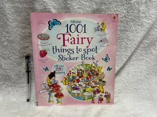 Usborne 1001 Fairy Things to Spot Sticker Book