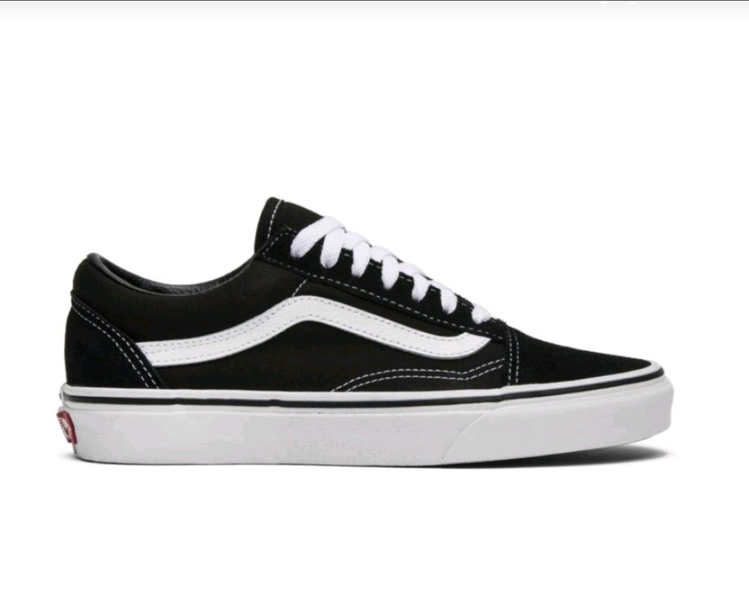 Carousell Vans Old Skool Mid Cut Vans Old Skool White, Luxury