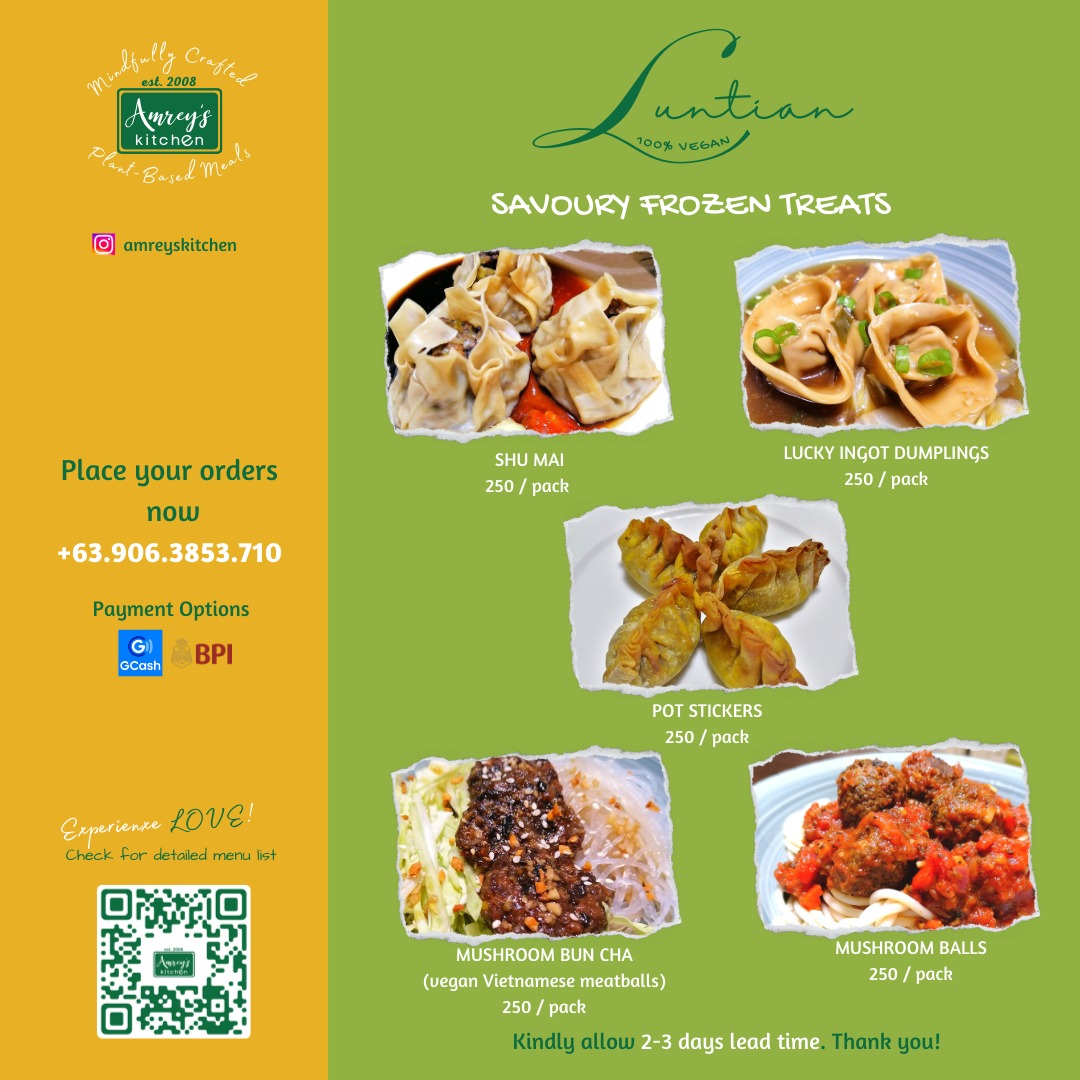 Vegan Frozen Food | Vegan Dumplings | Vegan Siomai | Vegan Mushroom ...