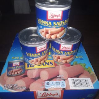 Vienna sausage 14pcs cans (130g) 4.6oz