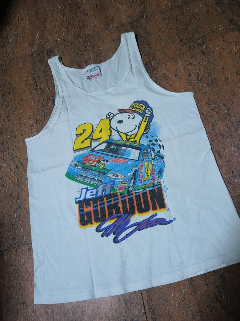 VINTAGE NASCAR X PEANUTS (RARE) (Category: Sets & Coordinates) located in Quezon City. Submitted by nizzy5 (Listing ID 1298168436, Image 1). Description: Selling my nascar vintage collab peanuts from 2000s Good condition no issue and flaws! Size: M Price: 900+SF.