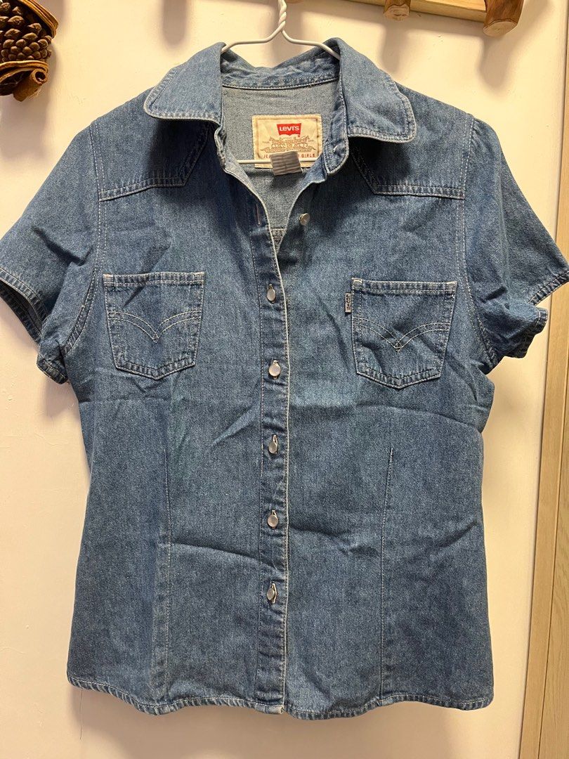 Vintage levis denim shirt new arrivals