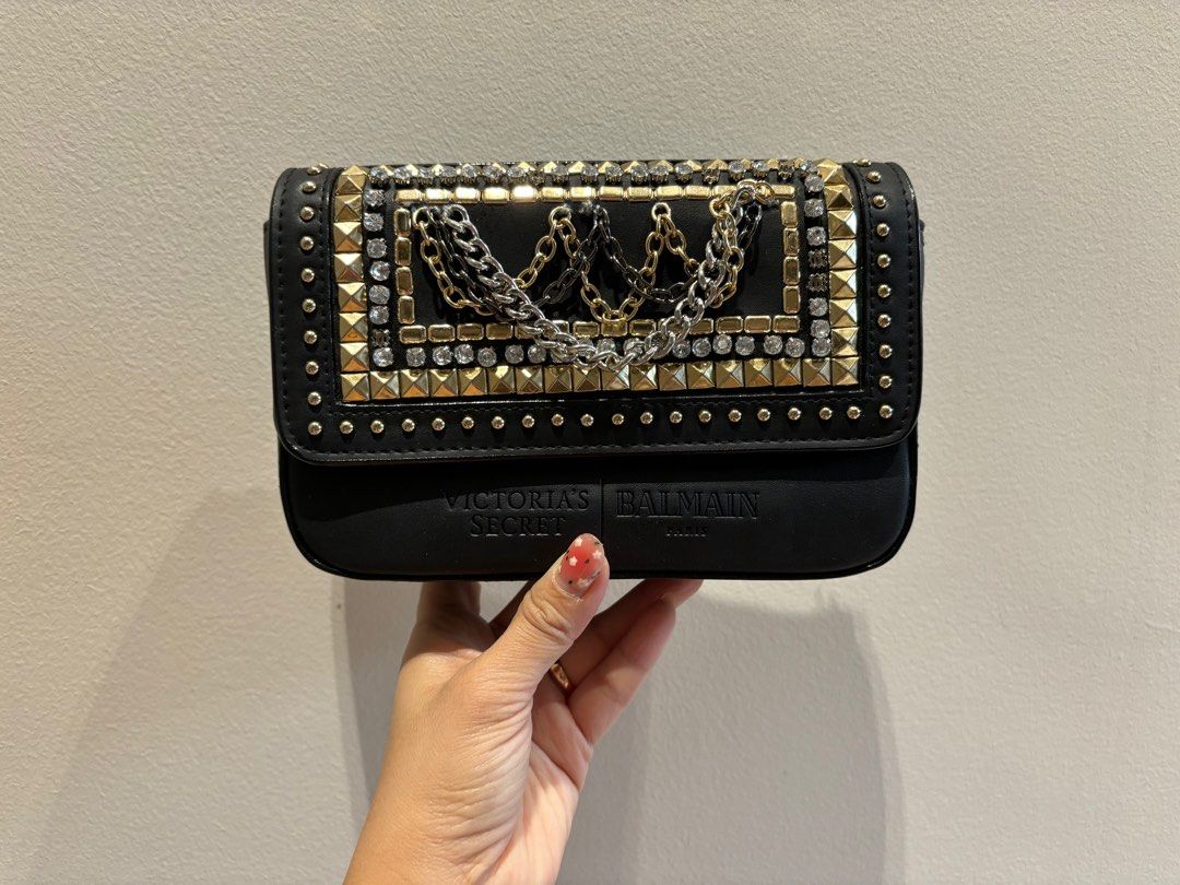 VS Balmain studded bag