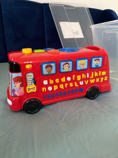 Vtech Playtime Bus English Phonics Electronic Learning Toys Preschool ...