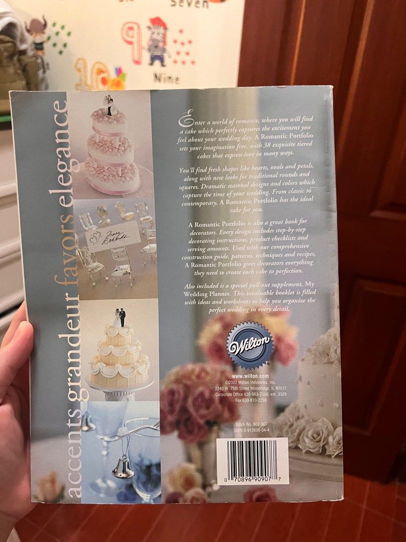 Wilton Wedding Cakes: A Romantic Portfolio (paperback) (Category: Storybooks) located in Quezon City. Submitted by treeshabertol (Listing ID 1298131086, Image 2). Description: Rfs: decluttering.