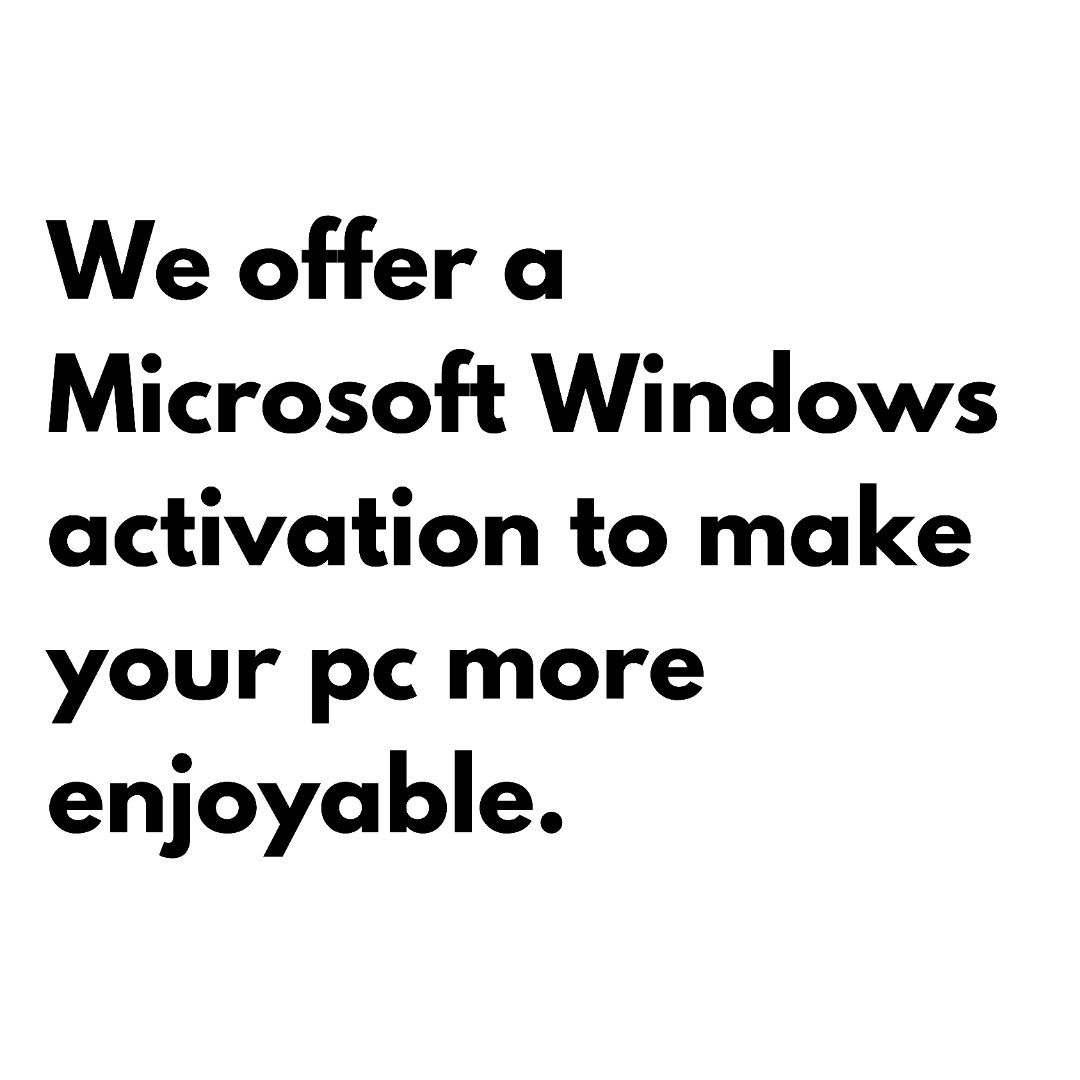 WINDOWS ACTIVATION SERVICE (Category: Windows) located in Paranaque City. Submitted by izkzma (Listing ID 1298166413, Image 2). Description: 🔥 Activate Your Windows Today! 🔥 -Instant Activation -24/7 Support -Affordable Pricing -Risk-Free Guarantee Service muna bago bayad 😊.
