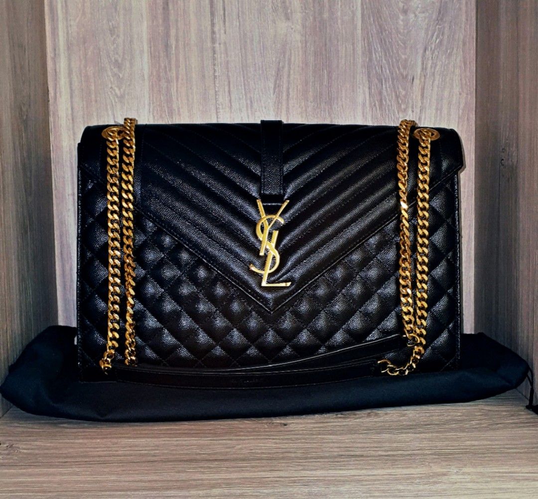 Ysl large envelope chain bag on sale
