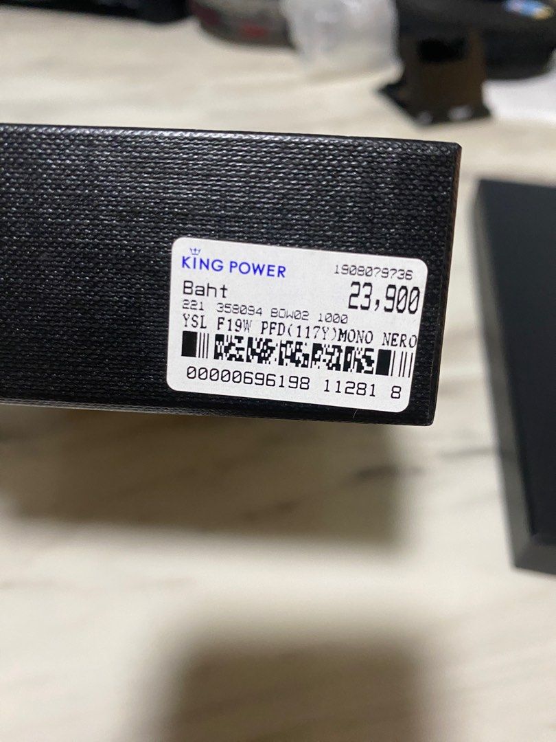 YSL long wallet grain de poudre tech, Luxury, Bags Wallets on