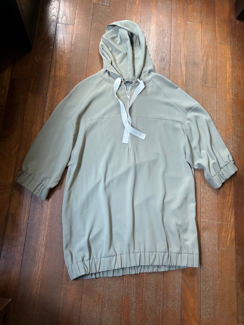 Zara casual hoodie dress