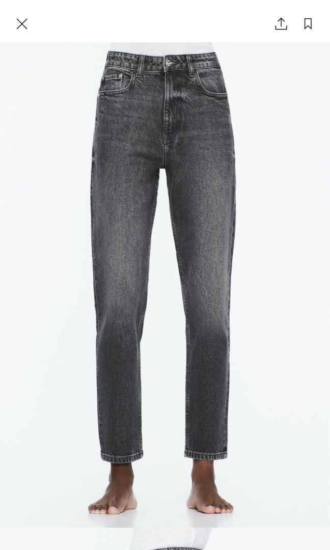 Zara z1975 mom jeans, Women's Fashion, Bottoms, Jeans Leggings - Main Image