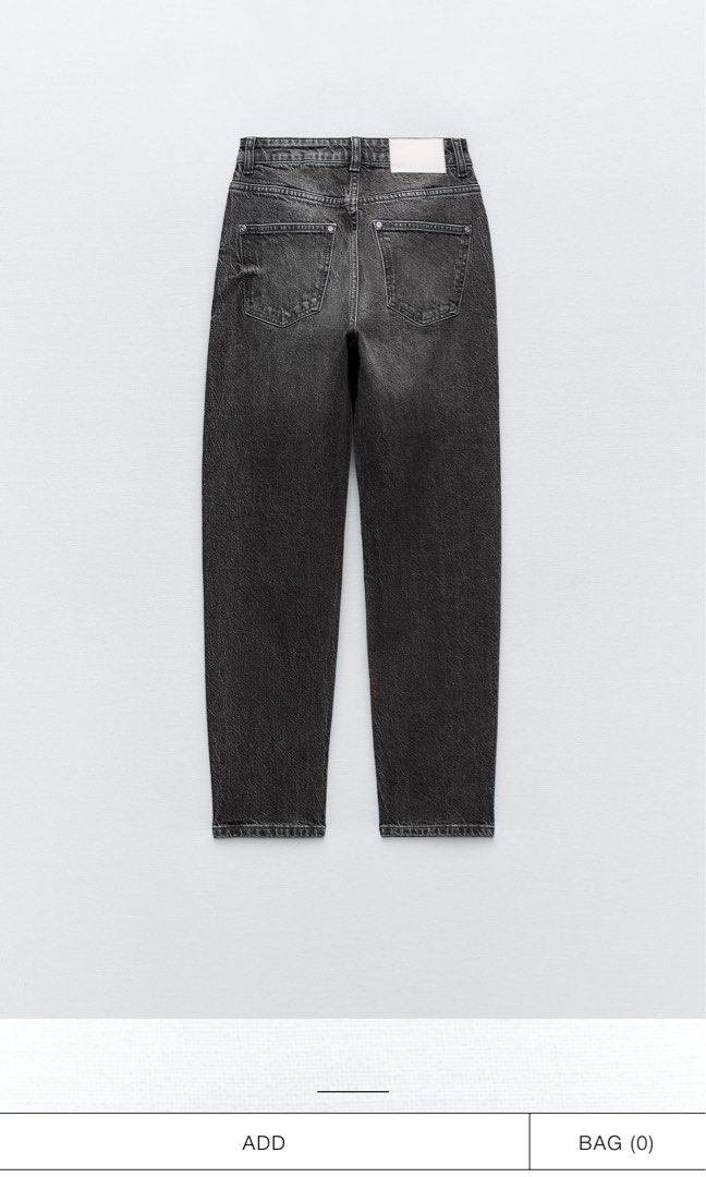 Zara z1975 mom jeans, Women's Fashion, Bottoms, Jeans Leggings