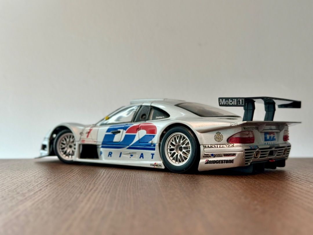 LE940 ANSON B6 600 5221 Voiture 1/18 1:18 Mercedes Benz CLK bleue