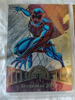 1995 Fleer Marvel Metal Flasher Spider-Man 2099