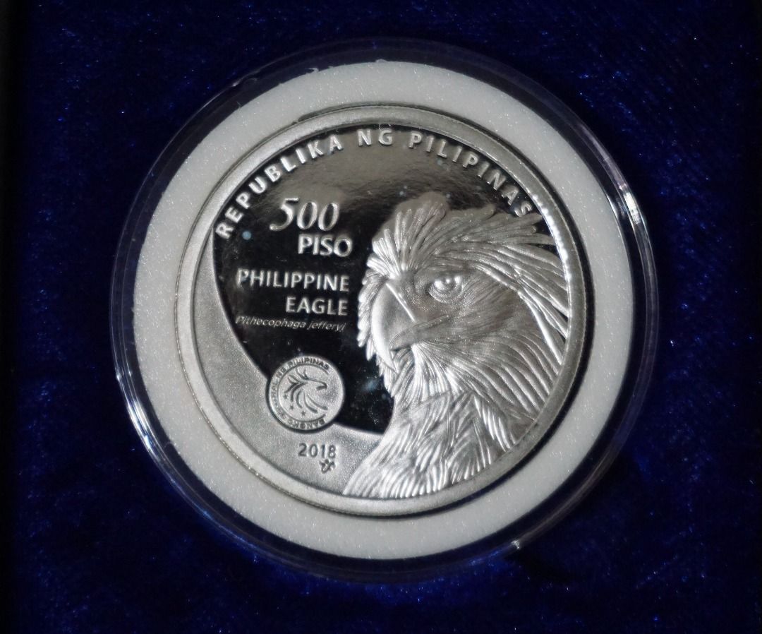 2018 & 2019 500 Piso Commemorative Silver Coin Set, Hobbies & Toys ...