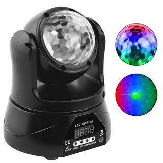30W Magic Ball Kaleidoscope Effect Moving Head Light Pro Green Laser Dj Lights Strobe Effect