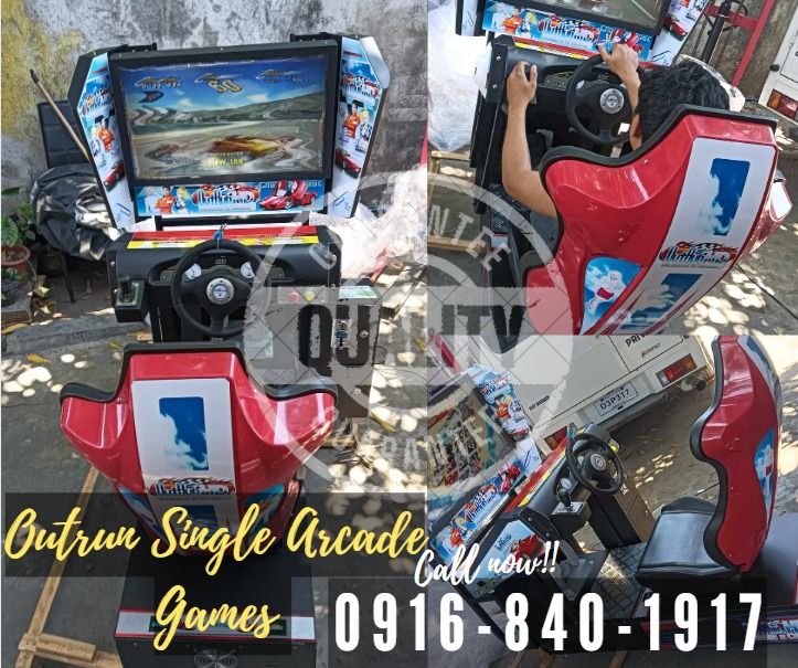 "32""LCD Outrun Single" Arcade games (Category: Nintendo) located in Pasig City. Submitted by akiramckency (Listing ID 1298322324, Image 1). Description: 📌 FOR SALE FOR SALE FOR SALE❗ ❗ 📍 141,120 🌏 We Can Deliver Nationwide 👉 AP Cargo, LBC & Lalamove etc. 1.Size：170*110*190cm 2.Weight：130KG 💰Terms Of Payment: 💰50% Downpayment and 💰50% Upon pick up / Deliver.