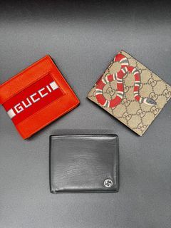 3 Gucci Bifold Wallet Bundle