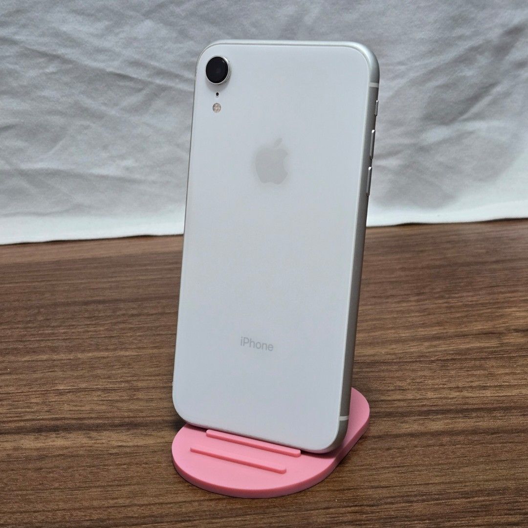 iPhone XR 128/256GB HK version dual sim🔋90%up iPhoneXR 128/256G 128/256  White With Accessories
