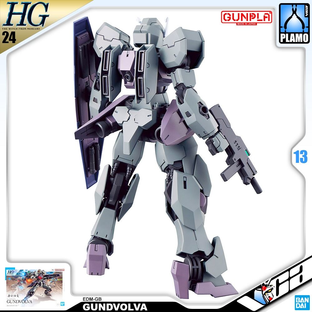 ⭐️ BANDAI GUNPLA HIGH GRADE THE WITCH FROM MERCURY HG 1/144 GUNDVOLVA PLASTIC MODEL ACTION FIGURE TOY KIT VCAGUNDAM VCA GUNDAM SINGAPORE (Category: Gundam Model Kits) located in Singapore. Submitted by vcagundam.sg (Listing ID 1298310593, Image 3). Description: ⭐️HG | GUNDVOLVA 🌐𝗪𝗘𝗕𝗟𝗜𝗡𝗞 https://v.vcagundam.sg/sf07Wk 🤖𝗛𝗘𝗔𝗗 𝗛𝗘𝗜𝗚𝗛𝗧 : 13cm 📝𝗧𝗬𝗣𝗘 : PLASTIC MODEL KIT From "Mobile Suit Gundam: The Witch from Mercury" comes an HG 