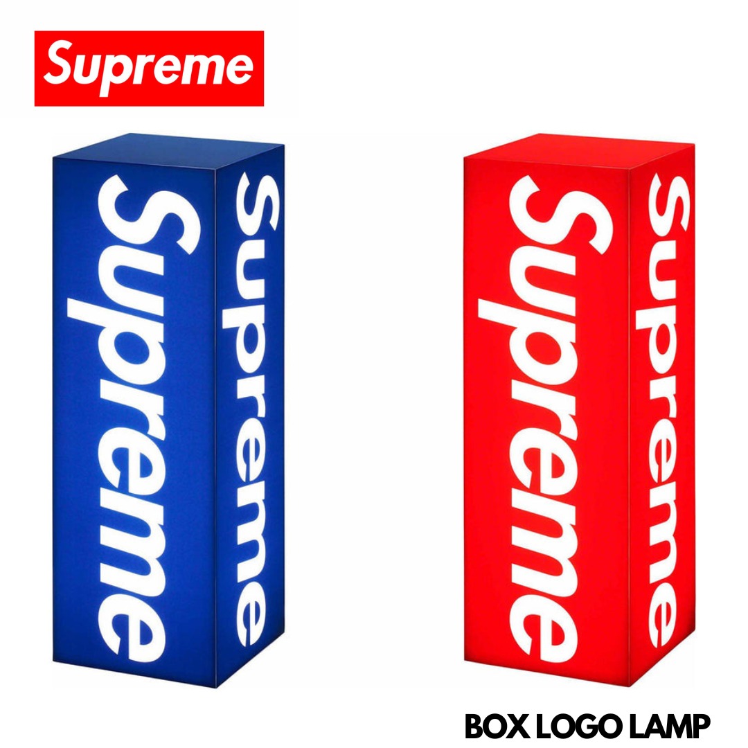 🇯🇵日本代購SUPREME BOX LOGO LAMP SUPREME枱燈SUPREME座枱燈座枱燈睡 