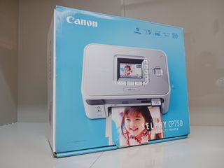 Affordable CANON selphy CP750 compact photo printer, like new (autovolts/220 volts) 😍