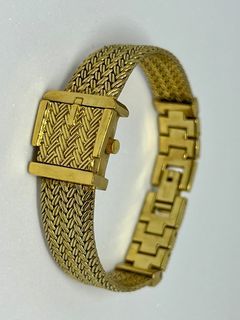 ANNE KLEIN Diamond Gold(gp) Mesh Vintage Ladies Preloved Watch