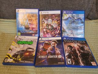 Assorted PS4 & PS5 Games