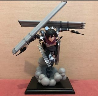 Attack on Titan x docomo Mikasa 500 limited figures