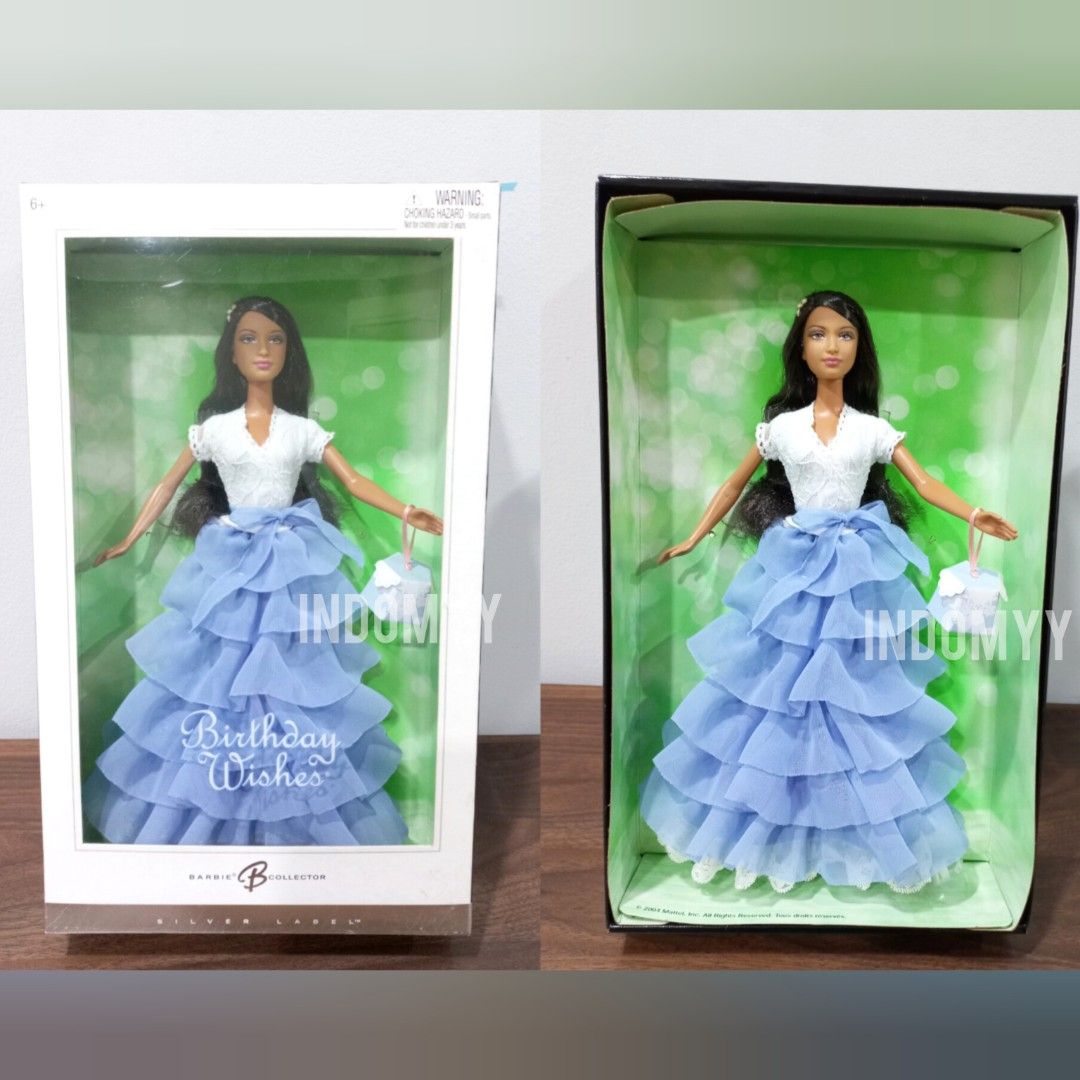 Barbie Collector Edition Birthday Wishes silver label collection