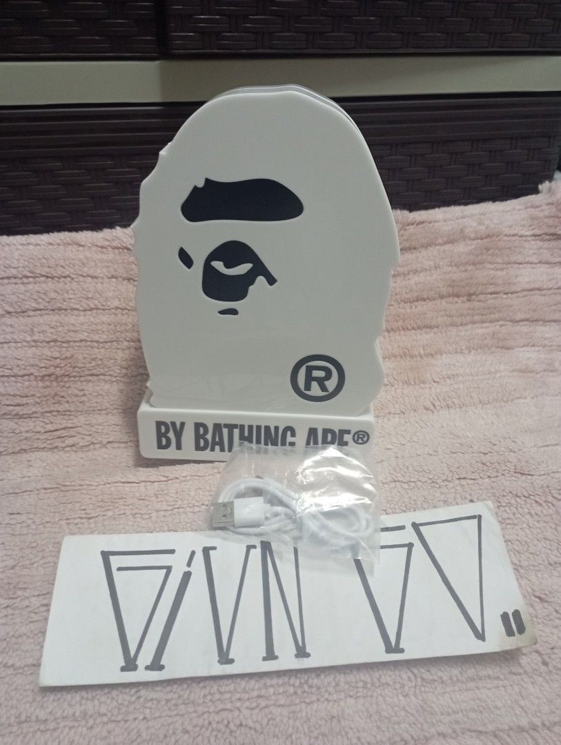 Bathing Ape LED Display Lampshade (Category: Luxury Accessories) located in Taguig. Submitted by giango1313 (Listing ID 1298370822, Image 1). Description: Bathing Ape LED Display Light.