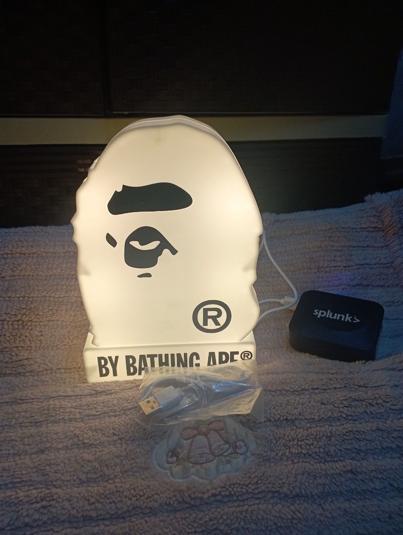 Bathing Ape LED Display Lampshade (Category: Luxury Accessories) located in Taguig. Submitted by giango1313 (Listing ID 1298370822, Image 3). Description: Bathing Ape LED Display Light.