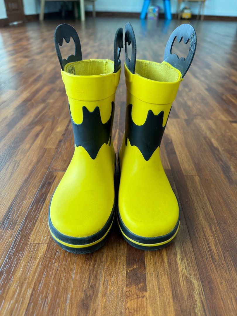 Boys batman wellies discount