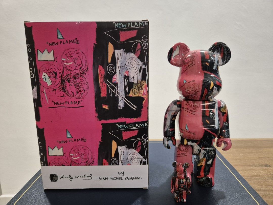 MEDICOM TOY - BE@RBRICK JEAN-MICHEL バスキア &amp; ジャクソン ポロック MEDICOM TOY - BE@RBRICK JEAN-MICHEL バスキア & ジャクソン
