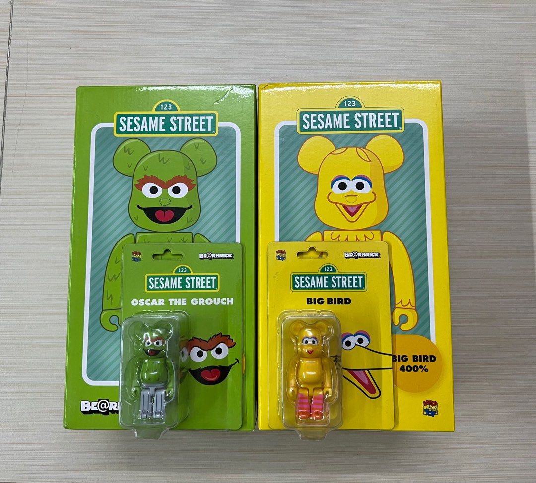 新しく着き GROUCH OSCAR BE@RBRICK BEARBRICK OSCAR Mind Pistols THE GROUCH Never  100％ Sex u0026 400％ 400% フィギュア