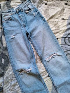 Bershka wideleg jeans