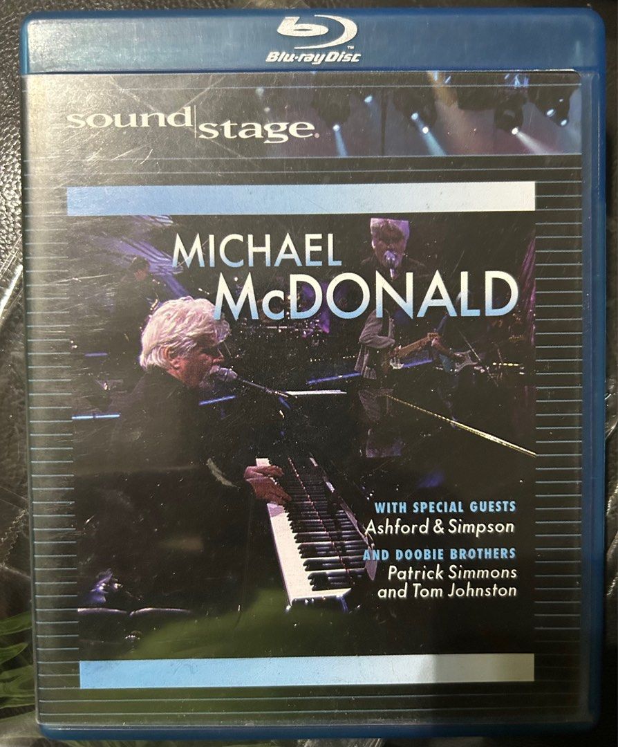 Blu ray orig Michael McDonald Live Soundstage (Category: CDs & DVDs) located in Manila. Submitted by migo2910 (Listing ID 1298374577, Image 1). Description: Blu Ray Michael McDonald Live Sound Stage orig U.S.