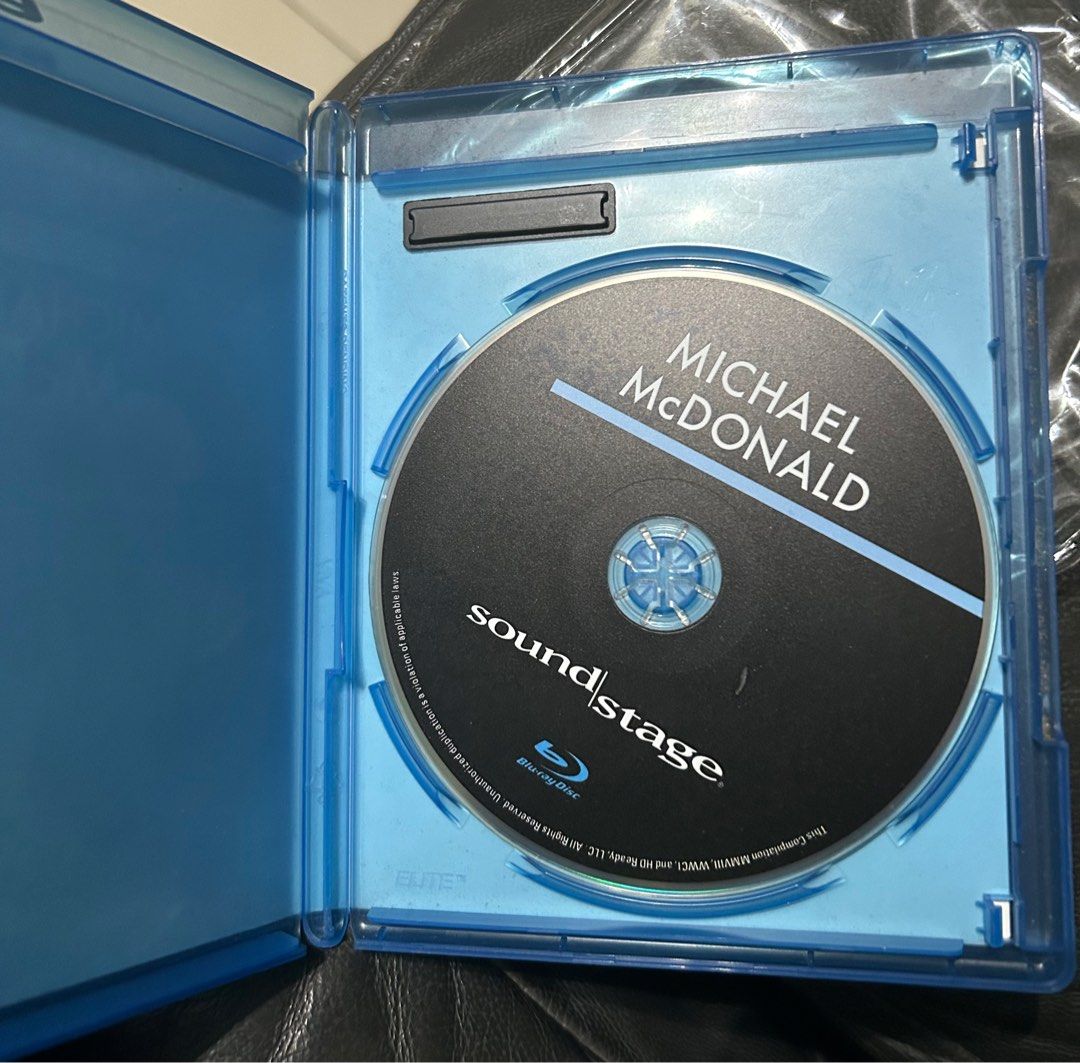 Blu ray orig Michael McDonald Live Soundstage (Category: CDs & DVDs) located in Manila. Submitted by migo2910 (Listing ID 1298374577, Image 3). Description: Blu Ray Michael McDonald Live Sound Stage orig U.S.