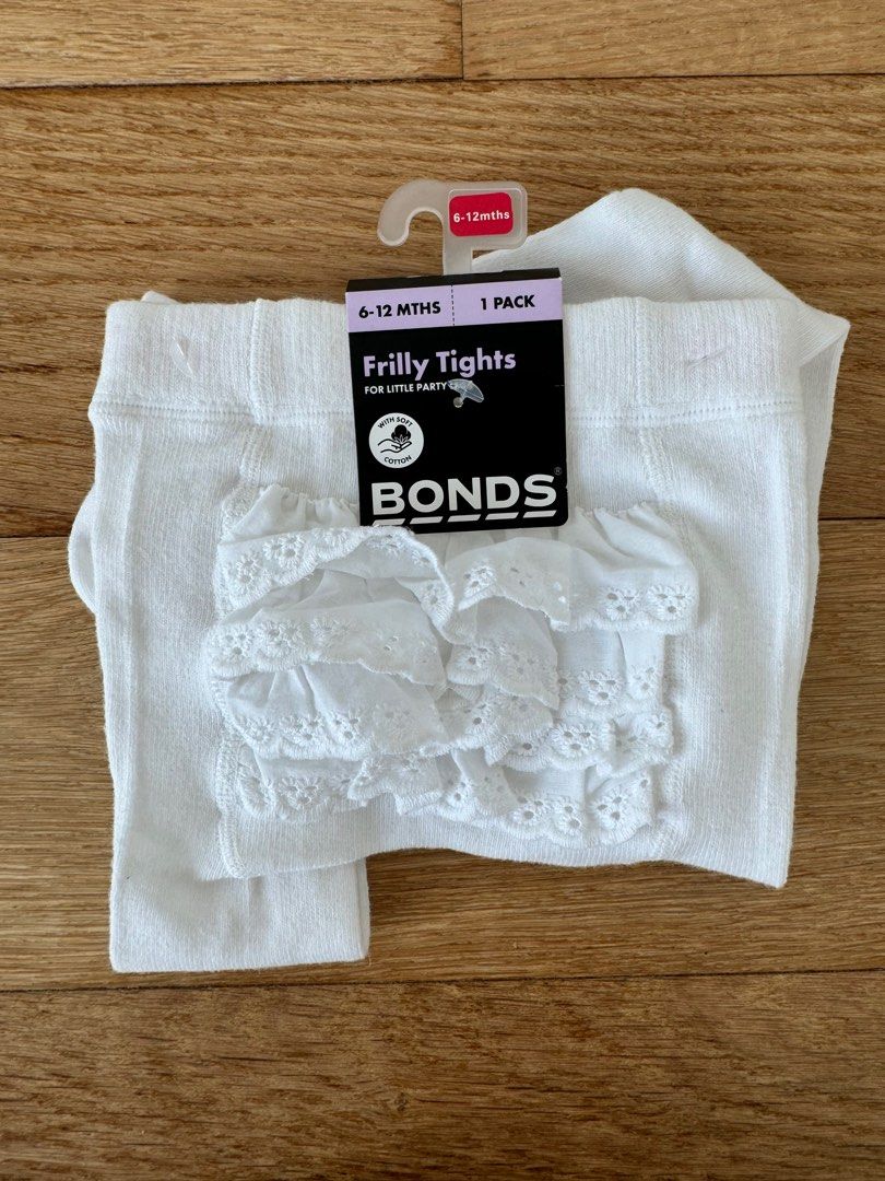 BONDS ‘Frilly Tights’, Babies & Kids, Babies & Kids Fashion on Carousell