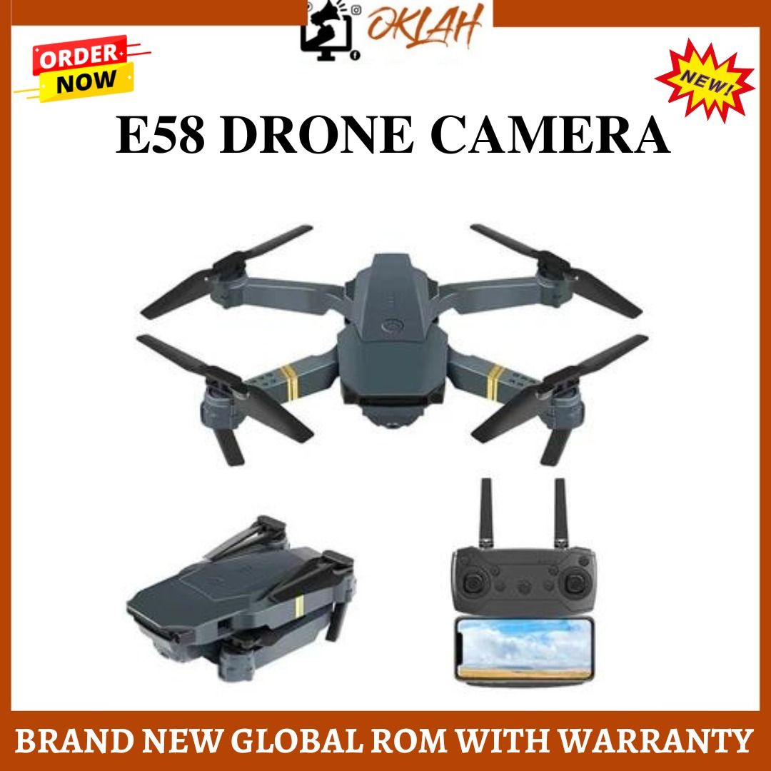 Brand New E58 4K Foldable Drone Camera Same Day Delivery Express Delivery Store Pickup Available