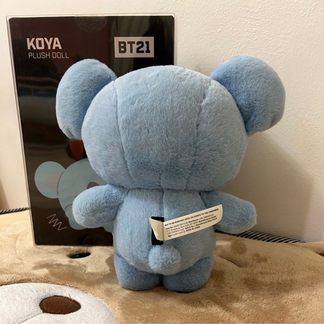 BT21 Koya Plush Doll, Hobbies & Toys, Toys & Games on Carousell