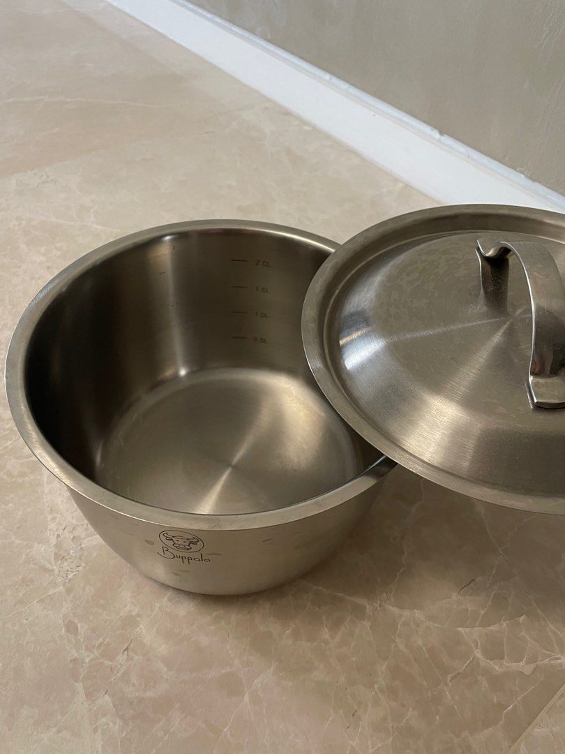 Buffalo stainless steel pot 2025