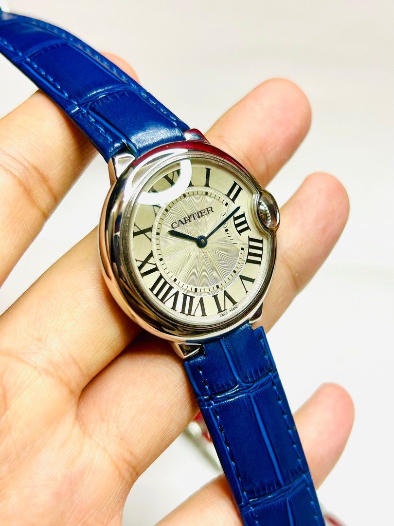 Cartier ballon bleu 36mm quartz clearance