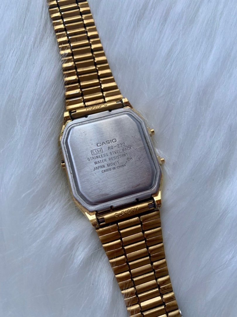Casio AQ 230 5154 Women s Fashion Watches Accessories Watches on Carousell