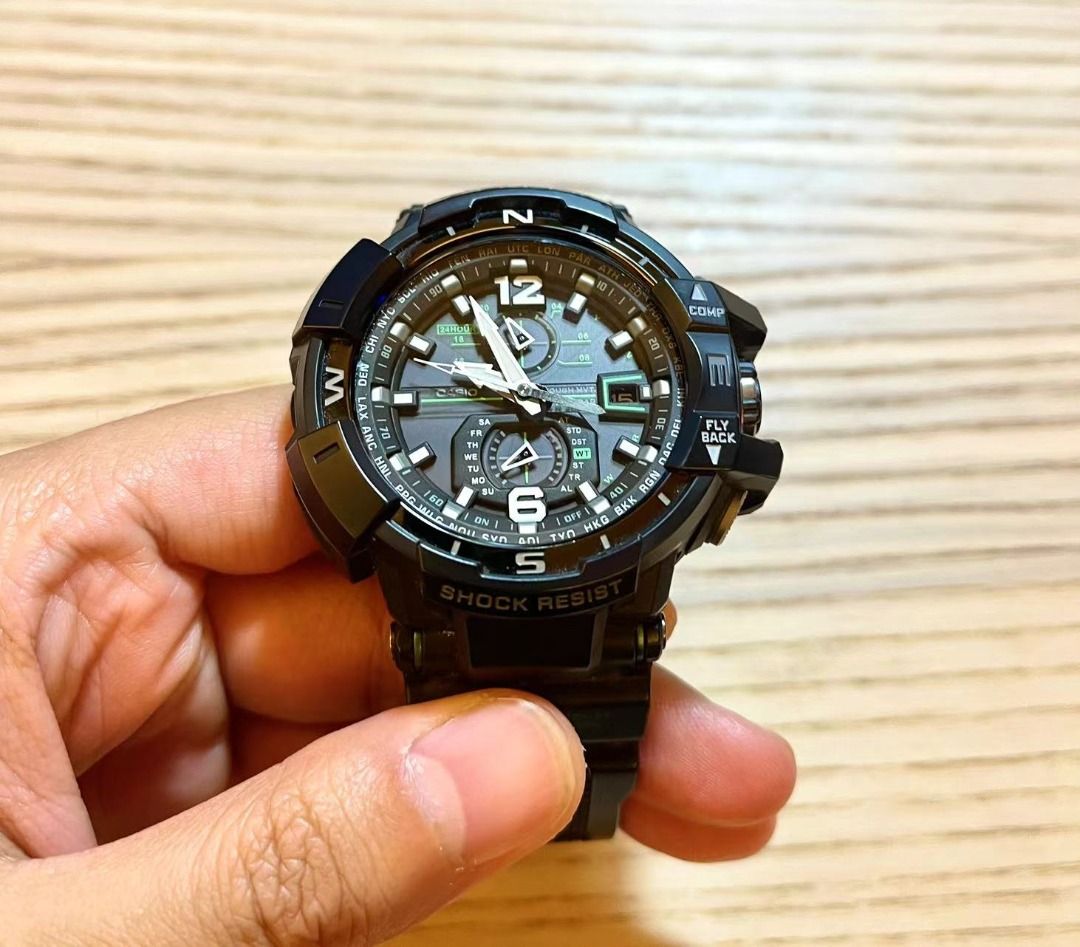 【詳情見簡介】Casio卡西歐 Gravitymaster 空霸 GW GW-A1100 GW-A1100-1A3 GWA1100 ...
