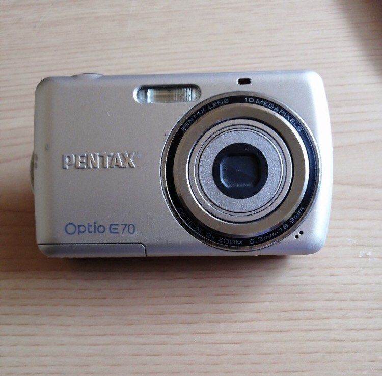 ccd pentax optio e70 camera, 攝影器材, 相機- Carousell