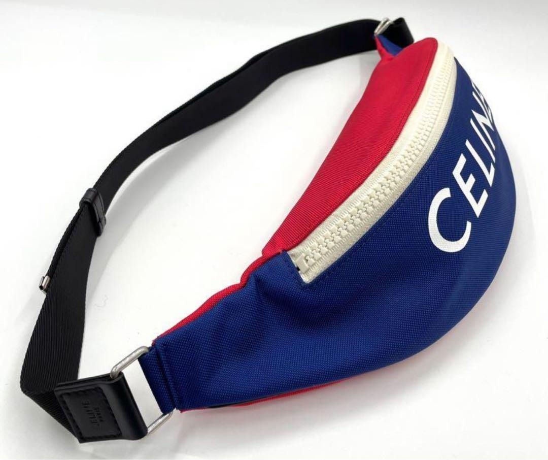 CELINE Logo Print Belt Bag BTS jhope, Men's Fashion, Bags, Belt ...