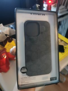 Coach leather iphone 13 pro